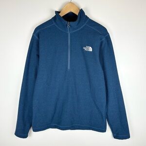 North Face Half-Zip Fleece Sweatshirt Top